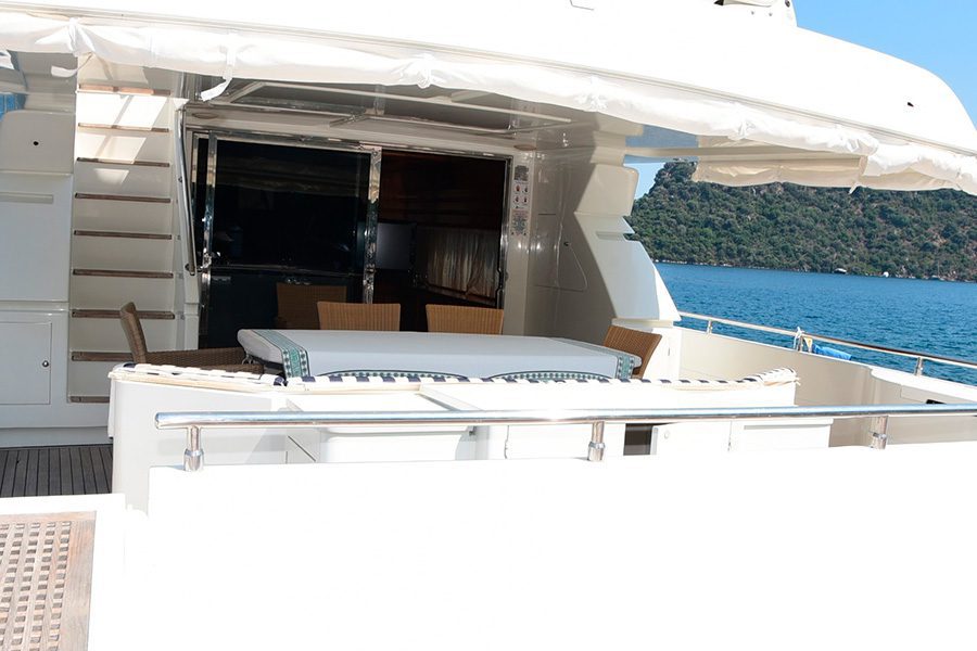 Alanya Yat Kiralama 26m Ferretti 80